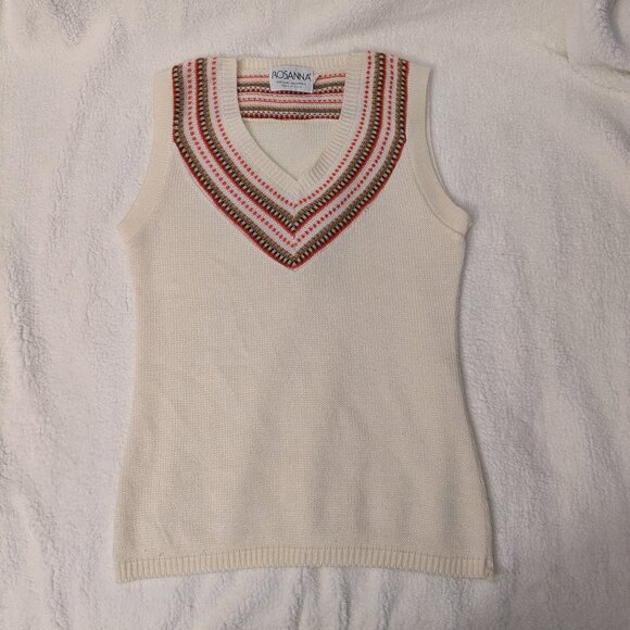 Vintage Rosanna Sweater Vest - Picture 1 of 8